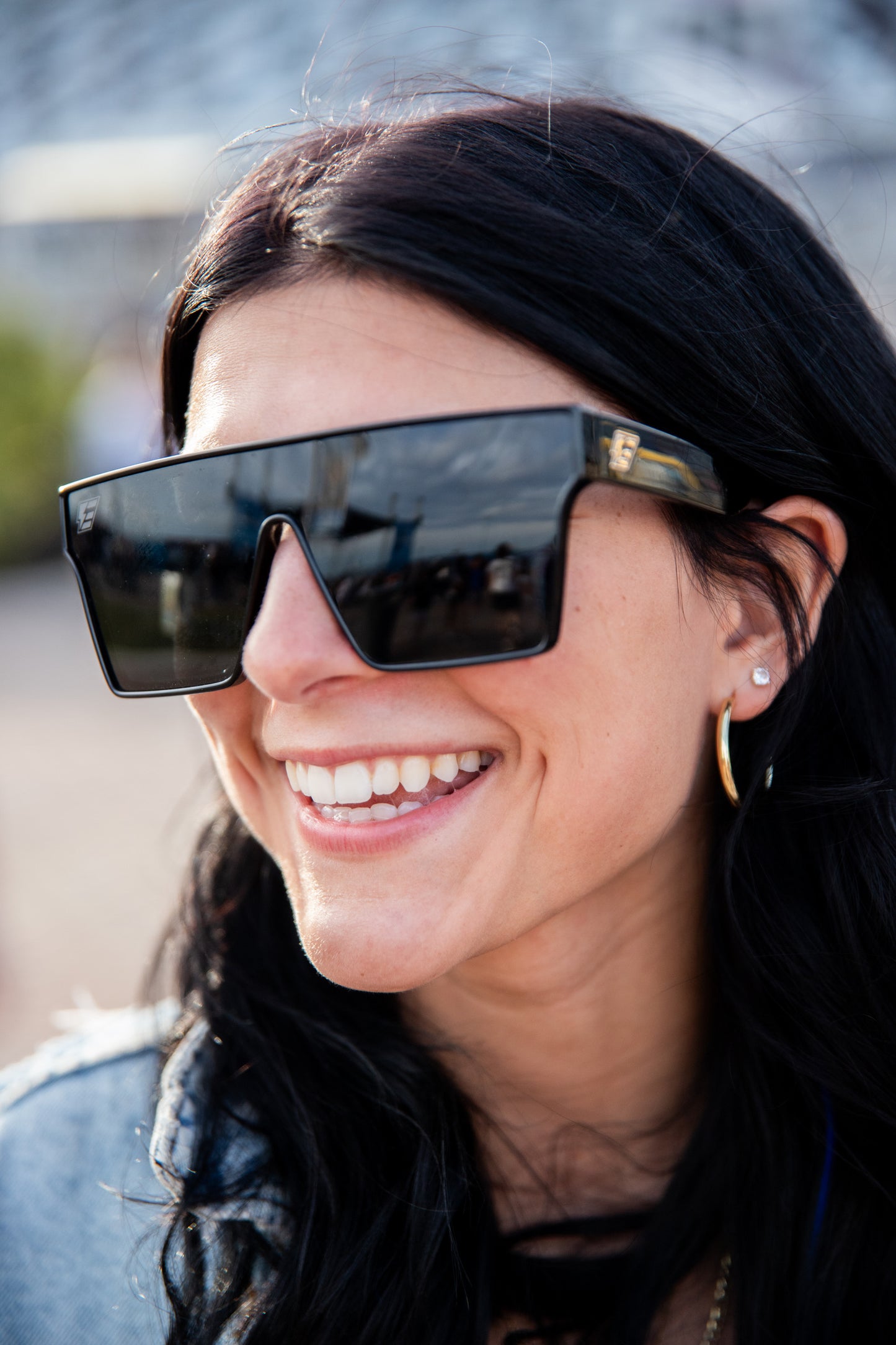 Voltage. Gloss Black/Smoked Polarized