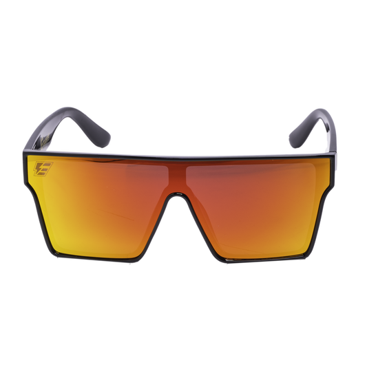 Voltage. Gloss Black/Sunset Revo Lens. Polarized