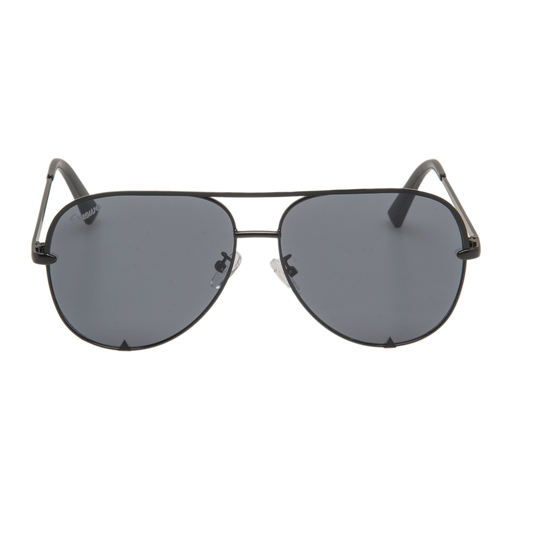 High Class Smoked lens with black frame.