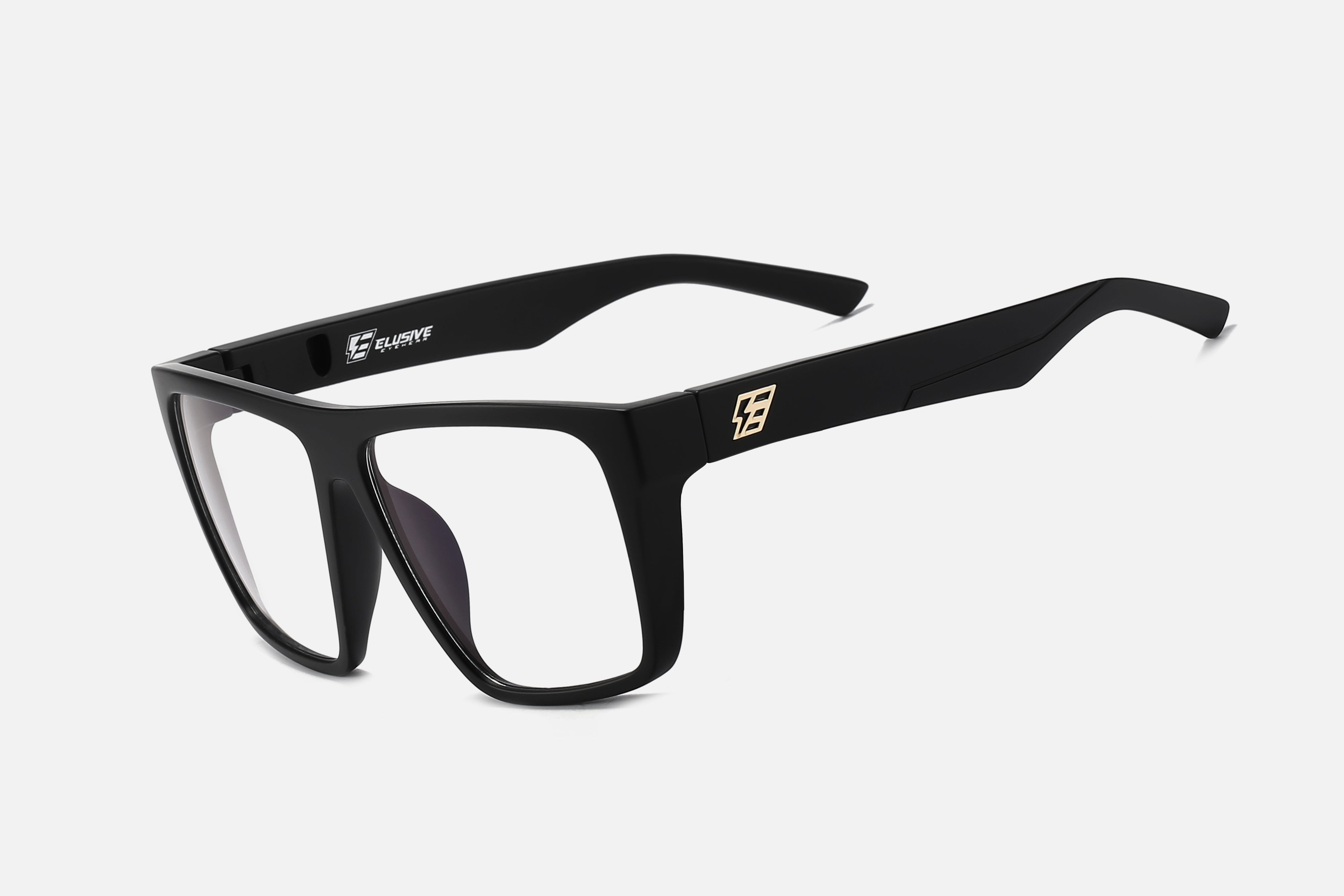 Big Daddy XL Safety Glasses | Matte Black – Elusive Eyewear