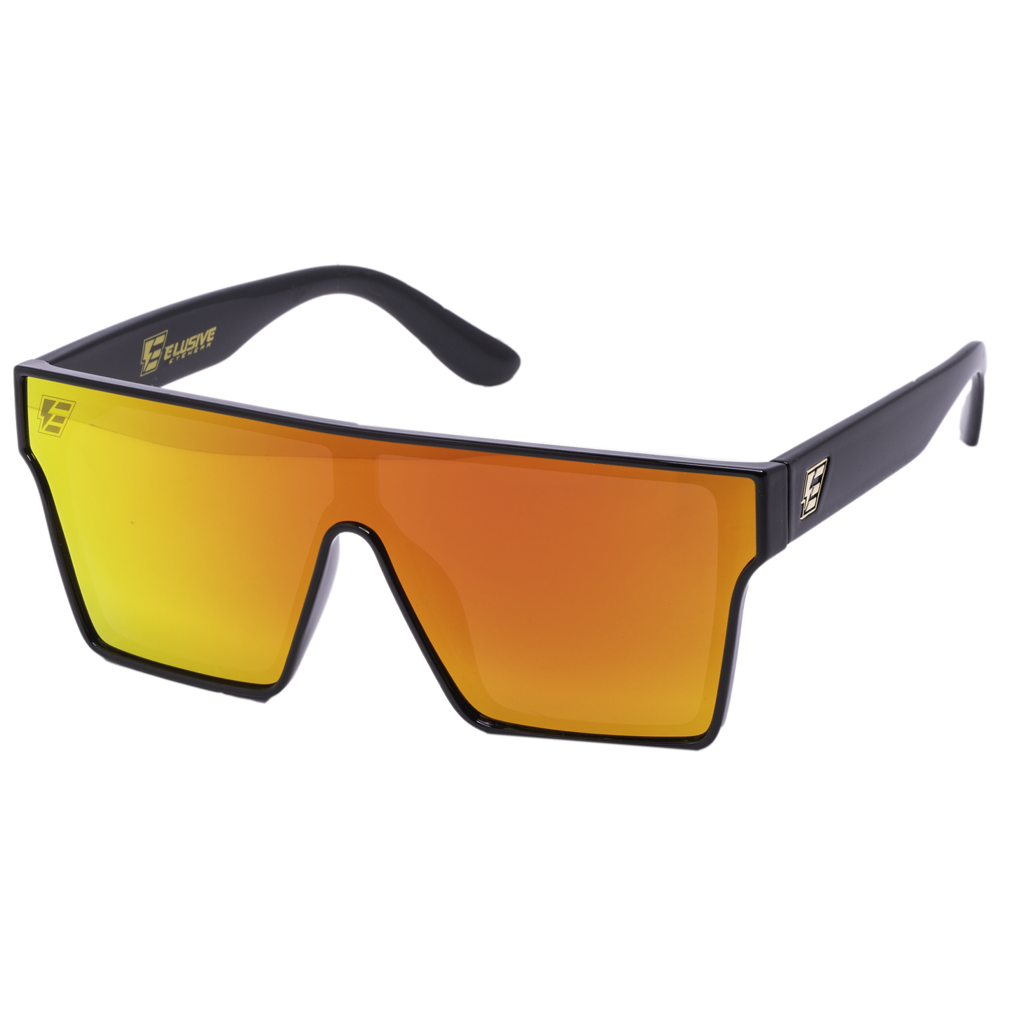 Voltage. Gloss Black/Sunset Revo Lens. Polarized