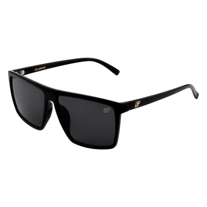 The Cease Z87. Gloss Black/Smoked Polarized