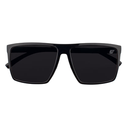 The Cease Z87. Gloss Black/Smoked Polarized