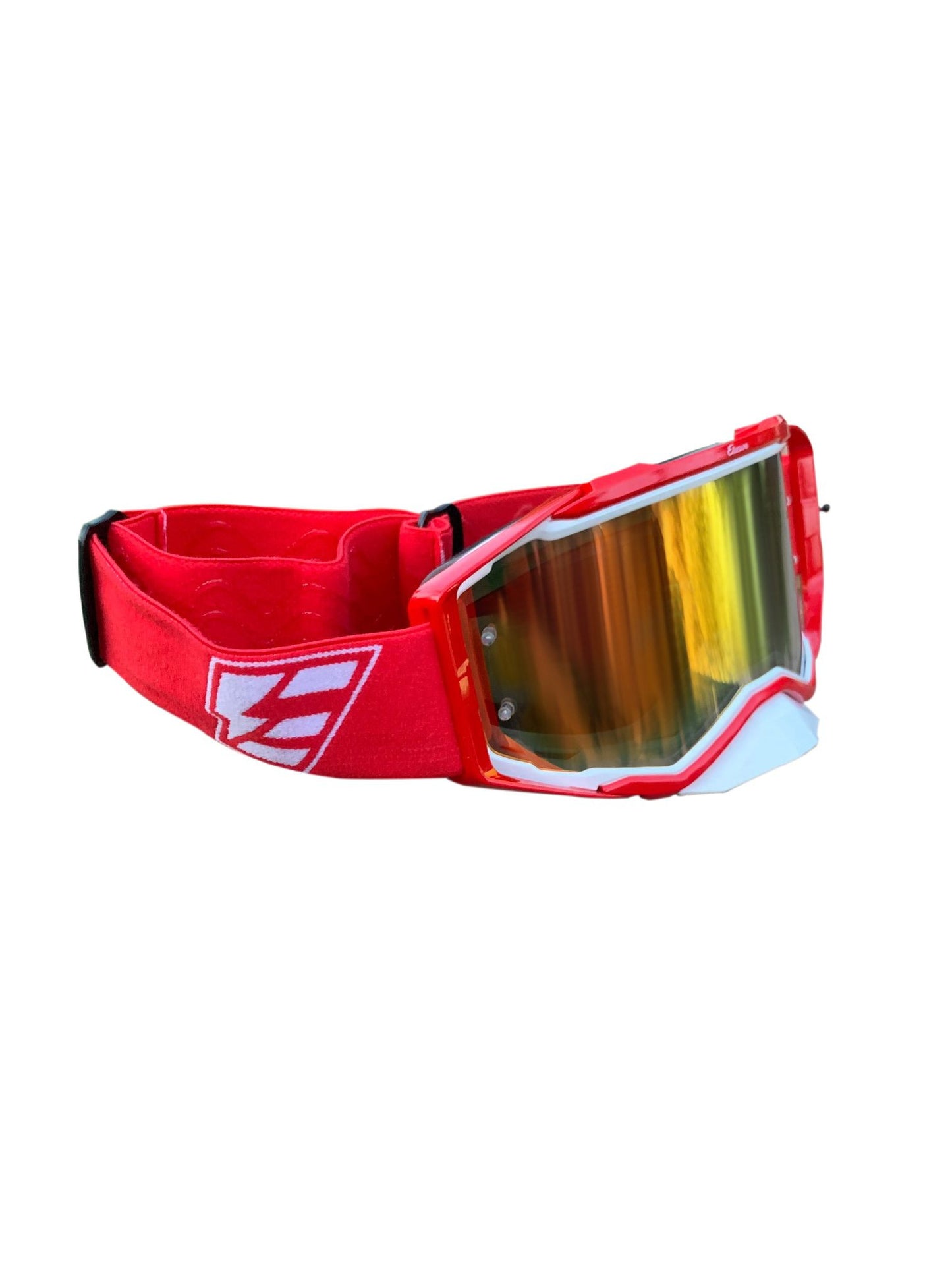 Elusive Goggles. Red/white